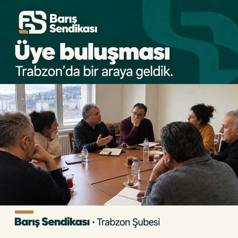 Keripi ile kurumsal tasarıma dönüşmüş Trabzon şubesi buluşma paylaşımı